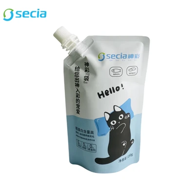 Pet Nutrition Spout Pouch Pet Nutrition Spout Pouch